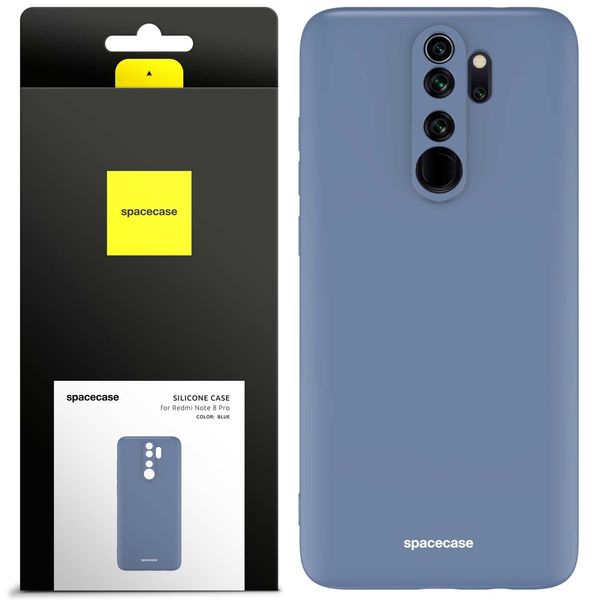 Spacecase Silicone Case Redmi Note 8 Pro Blue zdjęcie 1
