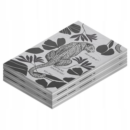 Mini Polerki do Paznokci Półksiężyc Lampart 100/180 Aba Group 48 sztuk na Arena.pl