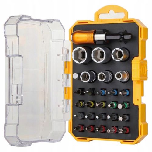 ZESTAW BITÓW NASADEK KOŃCÓWEK 28 ELEMENTÓW WALIZKA na Arena.pl