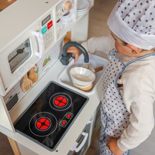 WOOPIE GREEN Drewniana Interaktywna Kuchnia 9w1 z Pralką i Tablicą na Arena.pl