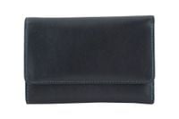 Barberini's klasyczny portfel damski - Czarny