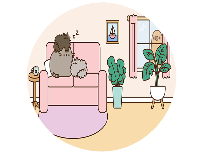 Podkładka pod myszkę Pusheen zdjęcie 2
