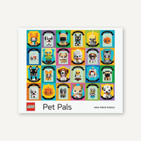 Puzzle LEGO: Zwierzęta BrickHeadz (1000 el.) – Chronicle Books