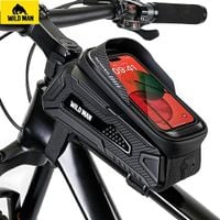 wildman etui/uchwyt rowerowy m m30 1l    sakwa na ramę czarna/black