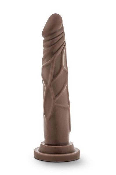 Dr. Skin Realistic Cock 7.5 Chocolate zdjęcie 2