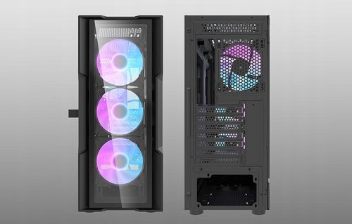 Obudowa DarkFlash DK431 Glass + fans na Arena.pl