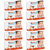 CZEKOLADA FERRERO KINDER CHOCOLATE 100G 10 Opakowań
