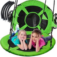 HUŚTAWKA OGRODOWA 110CM BOCIANIE GNIAZDO 160KG HAMAK FOTEL BUJAK DLA DZIECI