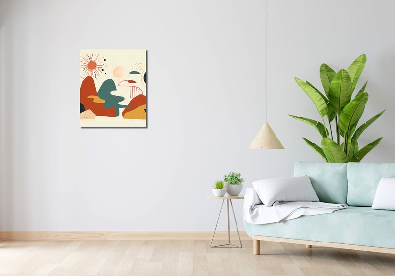 Obraz 50x60cm Kosmos Barw zdjęcie 2