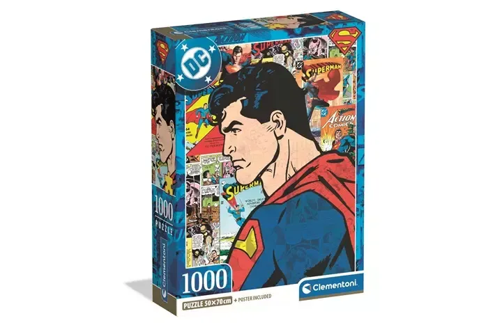CLE puzzle 1000 Compact DC Superrman 37507 zdjęcie 1