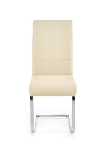 Krzesło Yvone kremowe/chrom na Arena.pl