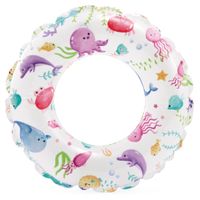 Koło dmuchane do pływania z nadrukiem 61 cm INTEX 59241 OŚMIORNICE