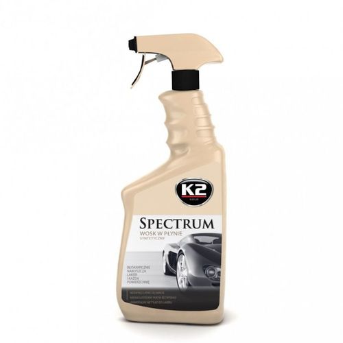 K2 Spectrum syntetyczny wosk w płynie do nabłyszczania lakieru 700ml + mikrofibra na Arena.pl