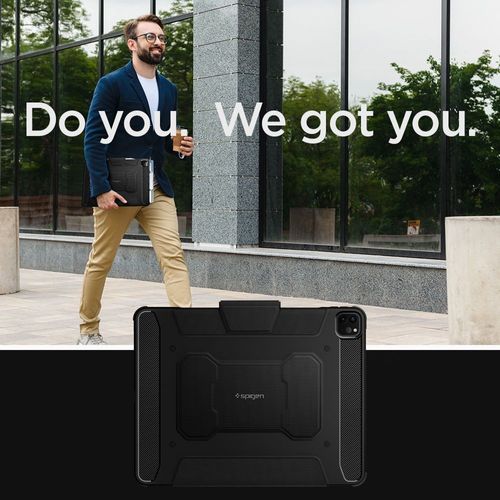 SPIGEN RUGGED ARMOR ”PRO” IPAD PRO 11 2018/2020 BLACK na Arena.pl
