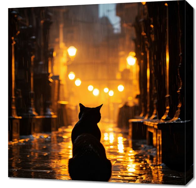 Obraz 60x60cm Samotna Wędrowczyni zdjęcie 1