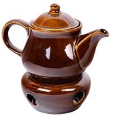 DZBANEK + PODGRZEWACZ NA KAWĘ HERBATĘ KAMIONKA KRYSTYNKA 1 L