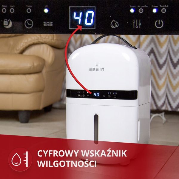 Osuszacz powietrza pochłaniacz wilgoci 5l/24 h Haus & Luft HL-OS-05 zdjęcie 10