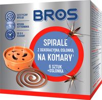spirale.na komary z dekoracyjną osłoną 6sztu. - br 938