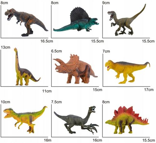 DUŻY ZESTAW FIGURKI DINOZAUR + MATA JURASSIC WORLD na Arena.pl