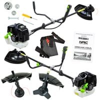 KOSA SPALINOWA NAC BP520-27-T MOC 3 KM TARCZA + ŻYŁKA DZIELONY WAŁ MOCNA