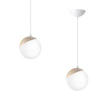 Lampa wisząca SFERA WOOD 1xE14