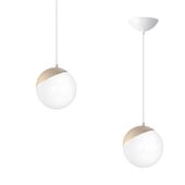 Lampa wisząca SFERA WOOD 1xE14