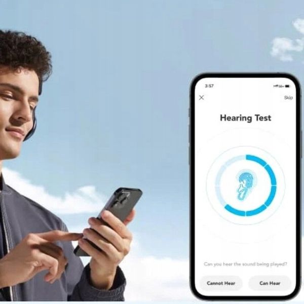 Słuchawki bezprzewodowe Soundcore Space One Czarne ANC LDAC Hi-Res zdjęcie 8