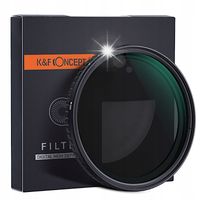 K&F CONCEPT REGULOWANY ND8-ND128 FILTR FOTOGRAFICZNY DO APARATU NANO-X 52MM
