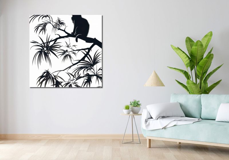 Obraz 100x100cm Na Gałęzi zdjęcie 2
