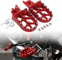 JFG RACING Podnóżki platformy cross enduro motocykl Honda CR CRV CZERWONE