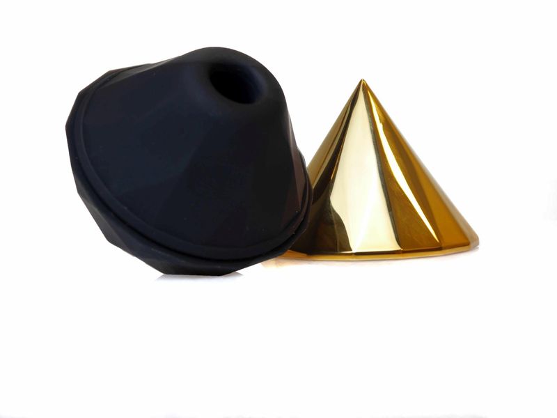 Stymulator-Diamond Air Massager Usb 7 Function Gold zdjęcie 2