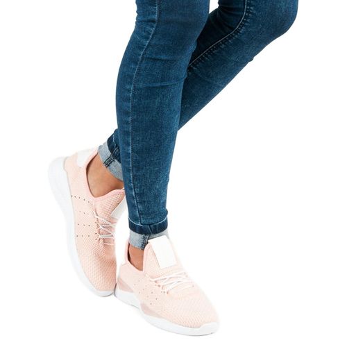 Pudrowe wsuwane trampki r.41 na Arena.pl