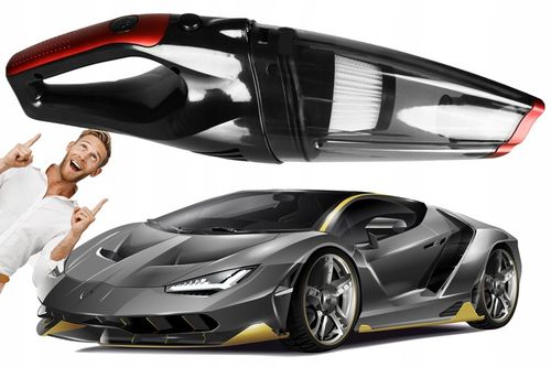 ORYGINALNY ODKURZACZ CYKLONOWY SAMOCHODOWY BEZPRZEWODOWY 400W BEZWORKOWY XL na Arena.pl