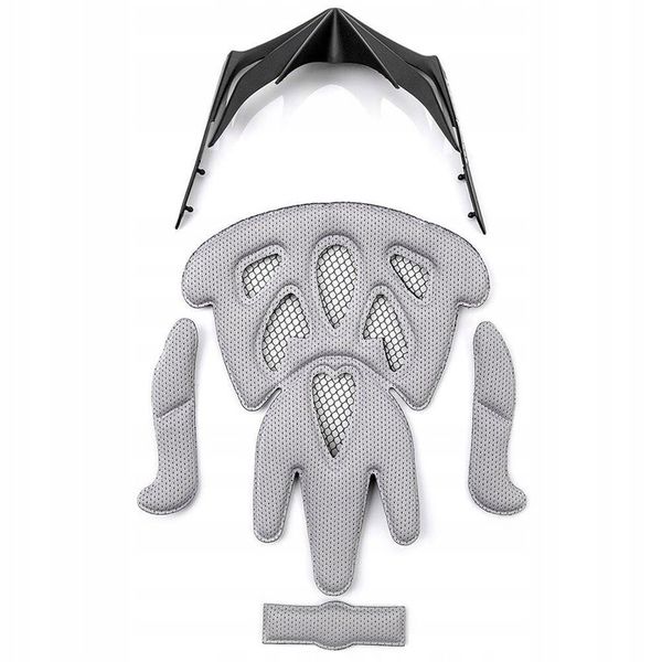 Kask rowerowy z daszkiem lekki regulowany rower Meteor Drizzle XL 61-63 cm zdjęcie 12