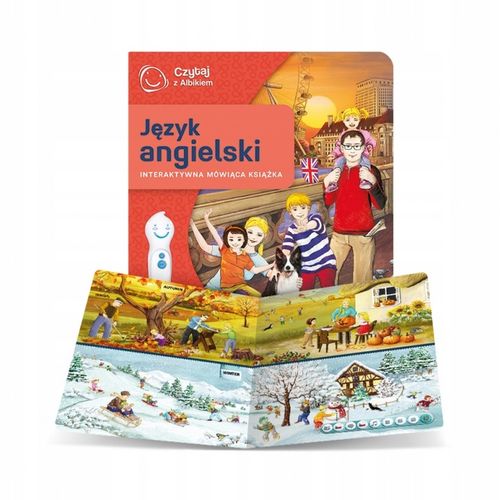 Czytaj Z Albikiem JĘZYK ANGIELSKI Zestaw z mówiącym piórem na Arena.pl