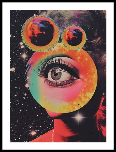 Plakat 40x55cm Oko w Kosmosie na Arena.pl