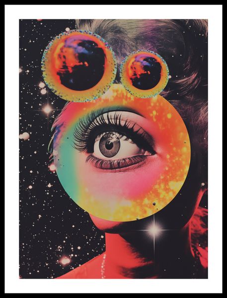 Plakat 40x55cm Oko w Kosmosie zdjęcie 3