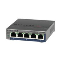 Switch Netgear 5p GS105E (5x100/1000Mbit)