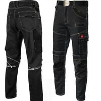 ART.MAS Spodnie robocze JEANS STRETCH jeansowe slimowane BHP