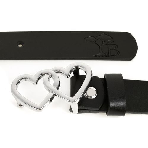 Beltimore Skórzany Pasek Damski Klamra Serca D55 na Arena.pl