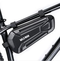 Torba sakwa rowerowa na ramę wodoodporna twarda Wildman XT9 czarn