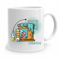 Kubek Prezent Dla Grafika Komputerowego Creative Z Nadrukiem Ze Zdjęciem