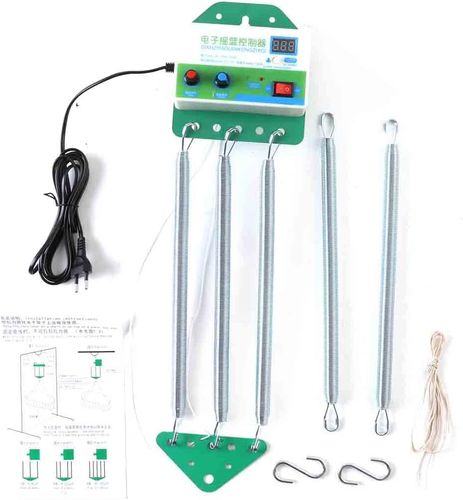 Huśtawka elektryczna dla niemowląt Lfhelper automatyczne bujanie timer 15kg na Arena.pl