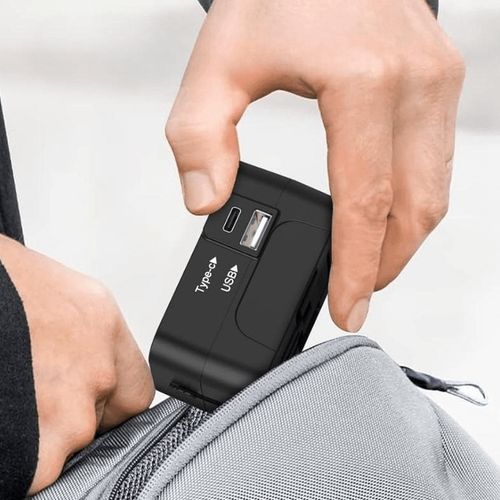 PRZEJŚCIÓWKA ADAPTER GNIAZDKA PODRÓŻNY USA UK EU CAŁY ŚWIAT 2 USB ŁADOWARKA na Arena.pl