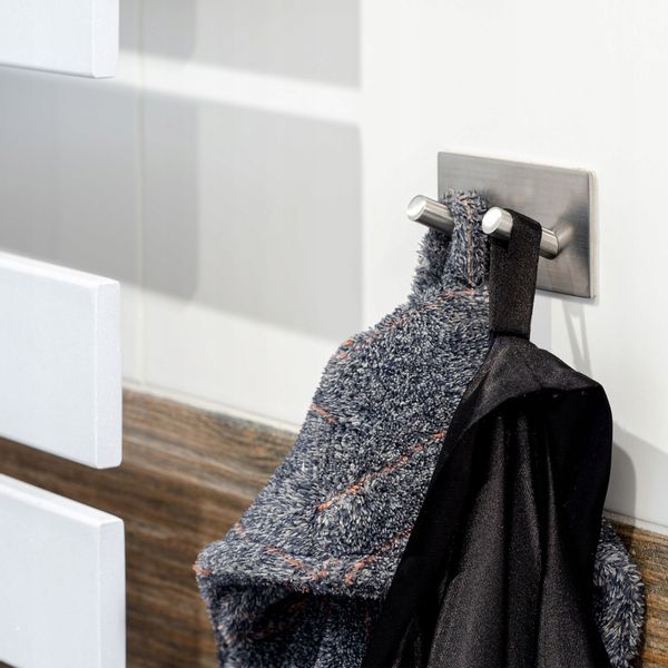 WIESZAK HAK SAMOPRZYLEPNY ŁAZIENKOWY HACZYK X 2 zdjęcie 6