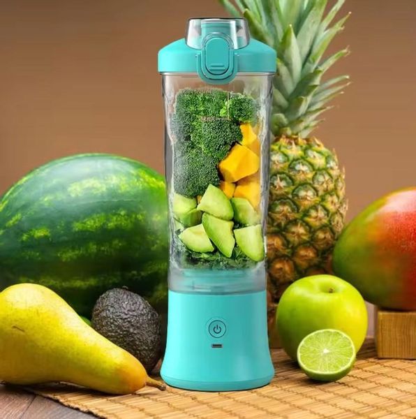 BLENDER SHAKER TURYSTYCZNY DIODY LED USB-C AKUMULATOR 600ML BEZPRZEWODOWY zdjęcie 13