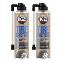 K2 TIRE DOKTOR OPONA KOŁO ZAPASOWE W SPRAYU 2x