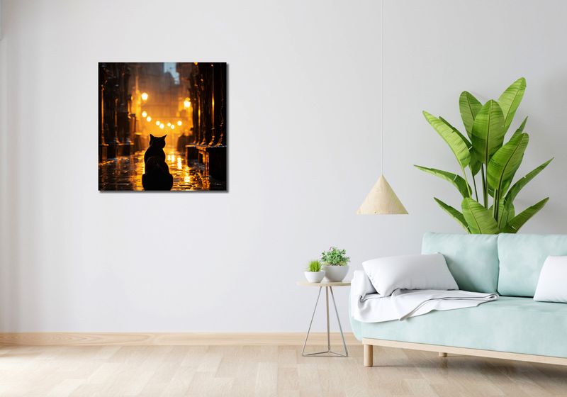 Obraz 70x70cm Samotna Wędrowczyni zdjęcie 2