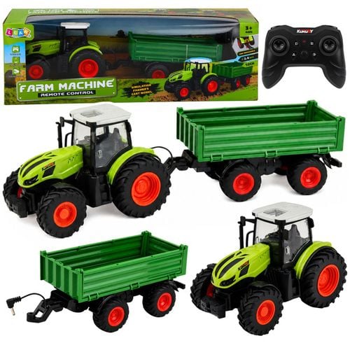 DLA DZIECI ZIELONY STEROWANY TRAKTOR na Arena.pl