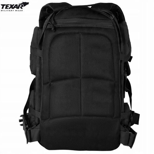 Plecak Turystyczny Taktyczny Wojskowy Duży GRIZZLY TEXAR 65L MOLLE CZARNY na Arena.pl